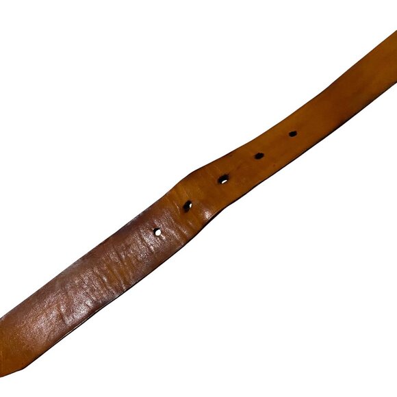 Martin Dingman Italian Leather Belt Lot of 2 Size 36 Business Career Office Wear - Picture 13 of 15